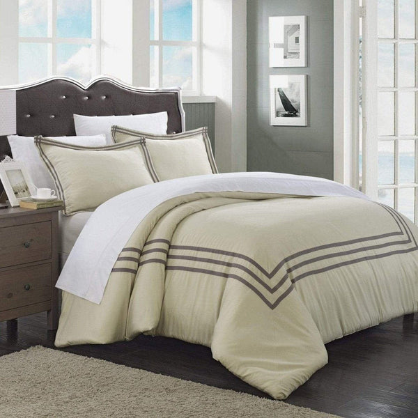 Chic Home Paige 7 Piece Hotel Duvet Cover Set