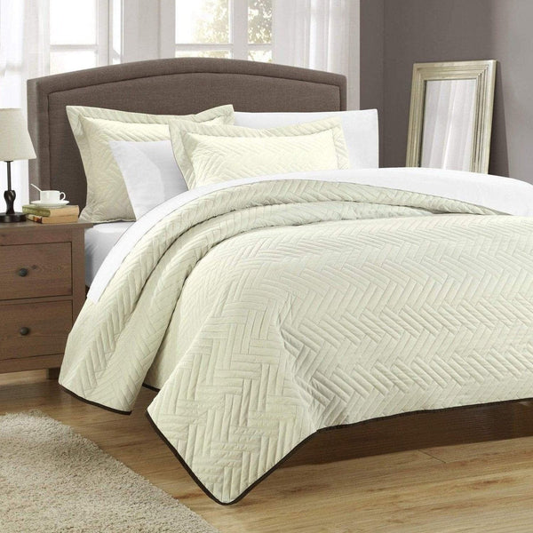 Chic Home Palermo 7 Piece Reversible Quilt Set