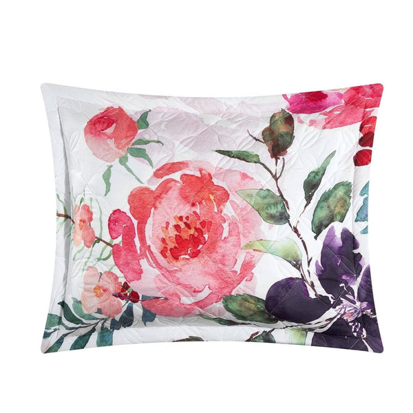 Chic Home Retsina 4 Piece Floral Quilt Set