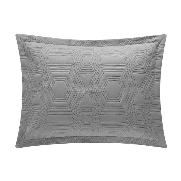Chic Home Rhapsody 3 Piece Geometric Quilt Set