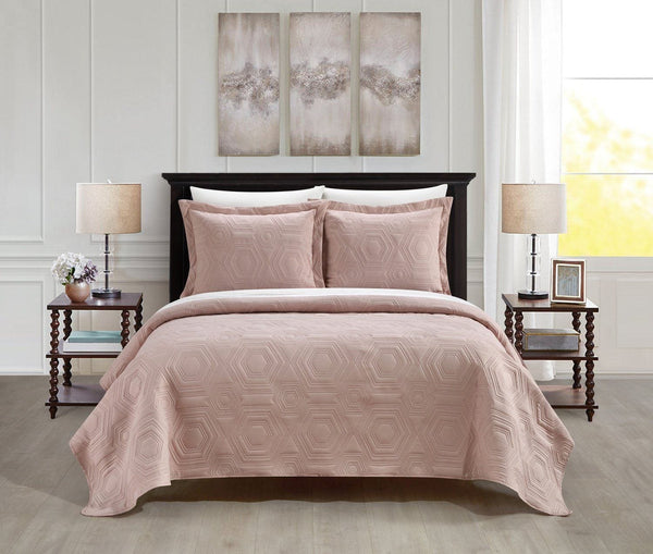 Chic Home Rhapsody 7 Piece Geometric Quilt Set