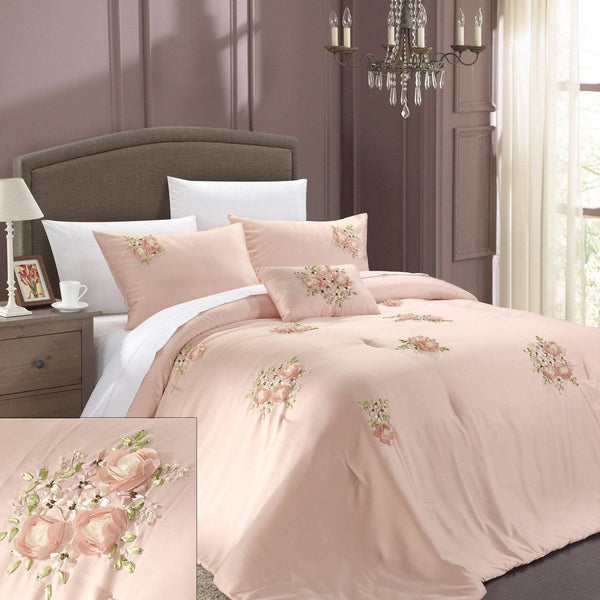 Chic Home Rosetta 9 Piece Floral Comforter Set