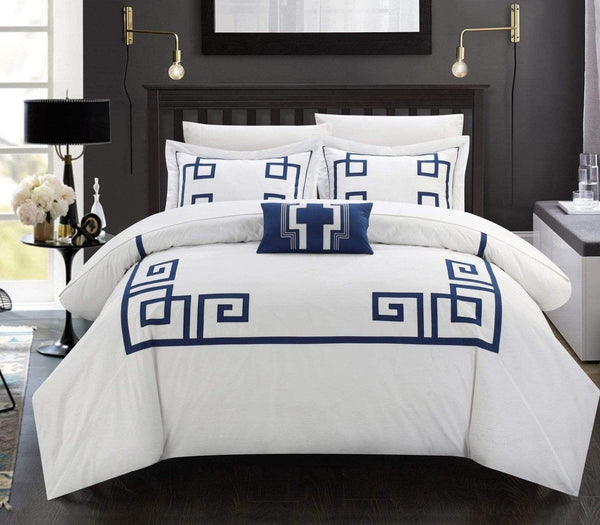 Chic Home Royalton 8 Piece Cotton Duvet Cover Set
