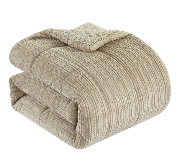 Chic Home Ryland 3 Piece Sherpa Comforter Set