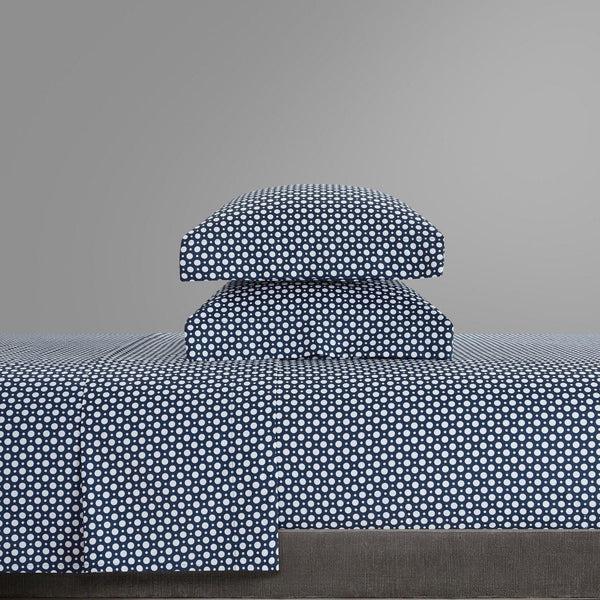 Chic Home Rylie 4 Piece Polka Dot Sheet Set