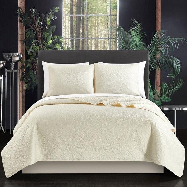 chic home Sachi 7 Piece Floral Quilt Set