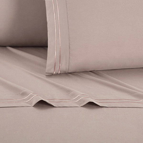 Chic Home Savannah 4 Piece Embroidered Sheet Set