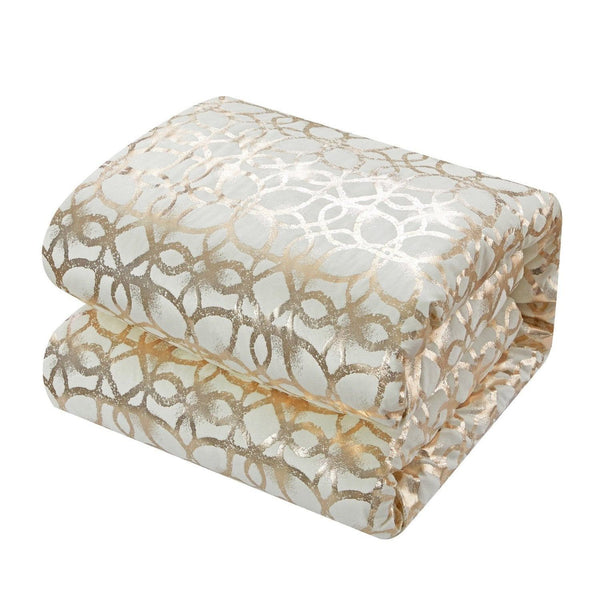 Chic Home Shefield 5 Piece Lattice Comforter Set