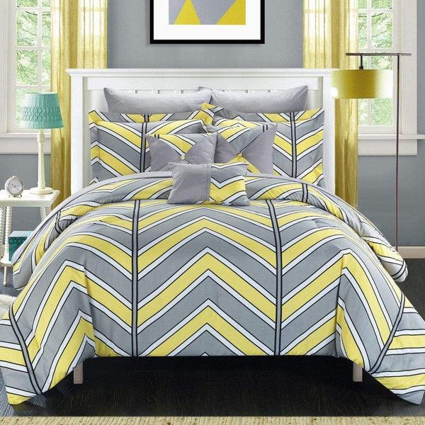 chic home Surfer 10 Piece Reversible Comforter Set