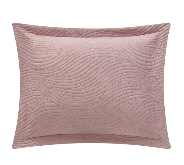 Chic Home Teague 3 Piece Wave Pattern Quilt Set