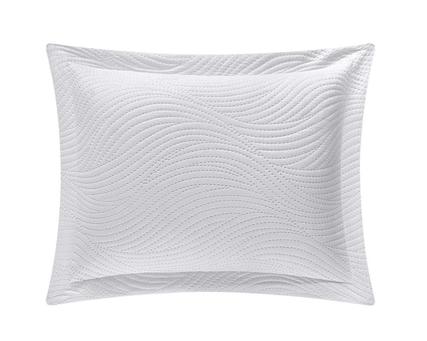 Chic Home Teague 7 Piece Wave Pattern Quilt Set