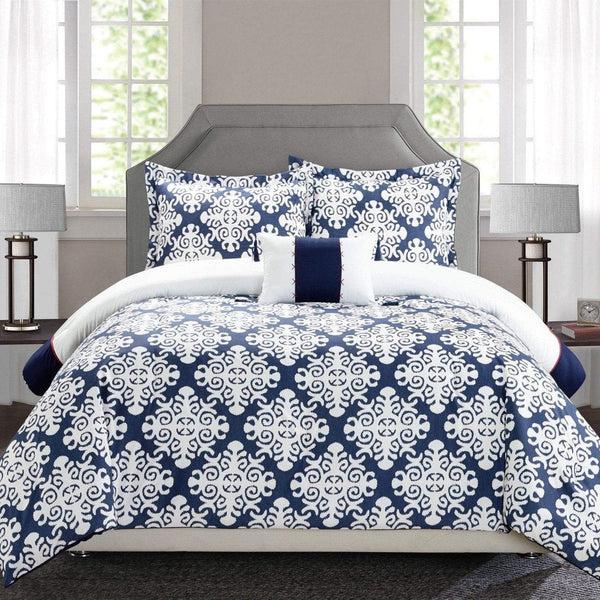 Chic Home Trina 4 Piece Reversible Duvet Cover Set