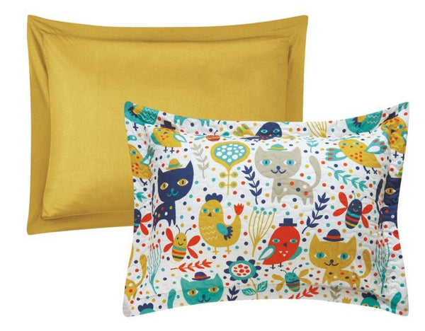 Chic Home Trixie 4 Piece Cut Animal Quilt Set