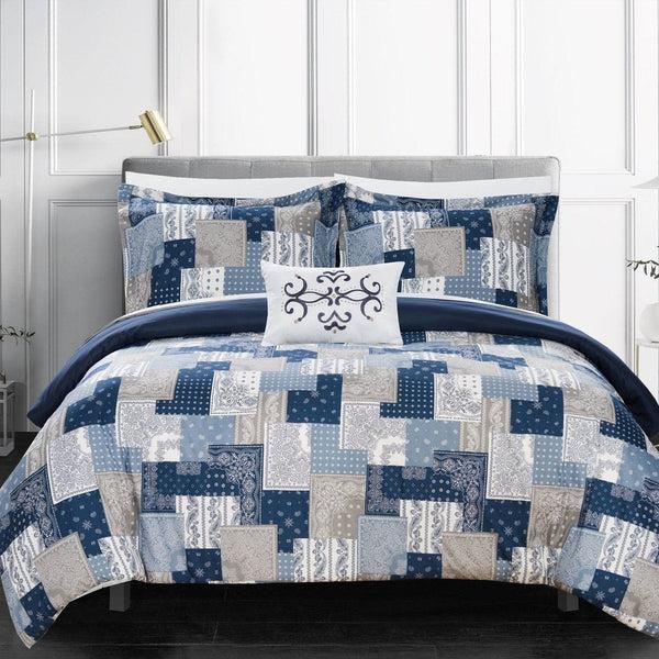 Chic Home Utopia 4 Piece Boho Duvet Cover Set