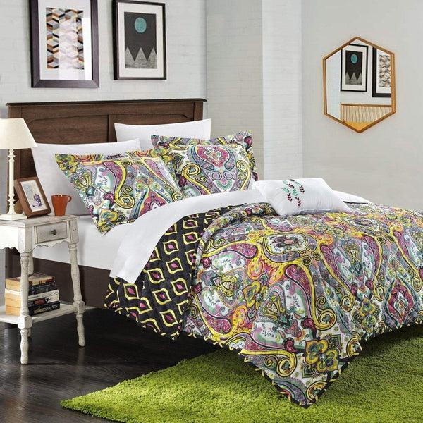 chic home Vedara 4 Piece Boho Quilt Set