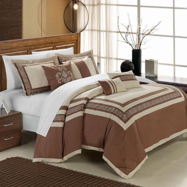 Chic Home Venice 7 Piece Cotton Comforter Set