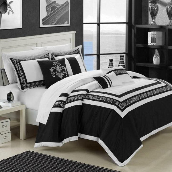 Chic Home Venice 7 Piece Cotton Comforter Set