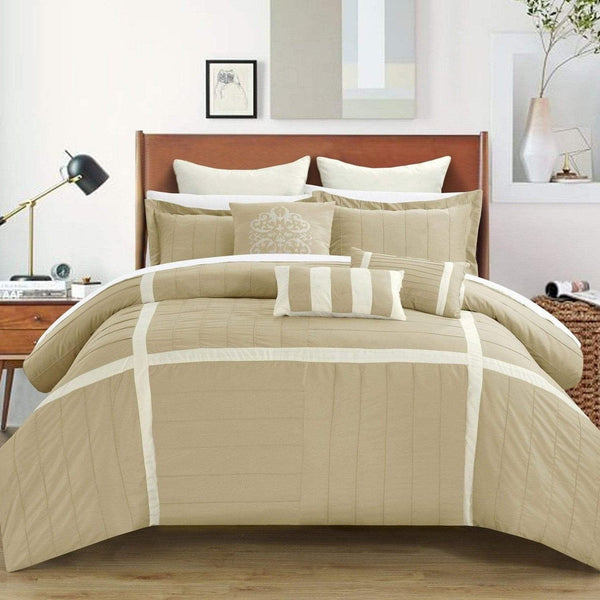 Chic Home Vera 12 Piece Patchwork Comforter Set