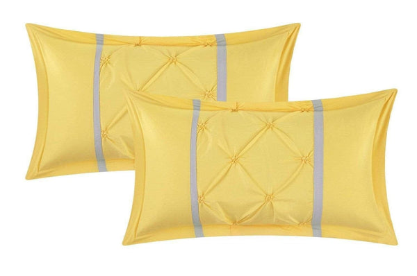Chic Home Veronica 7 Piece Pintuck Duvet Cover Set