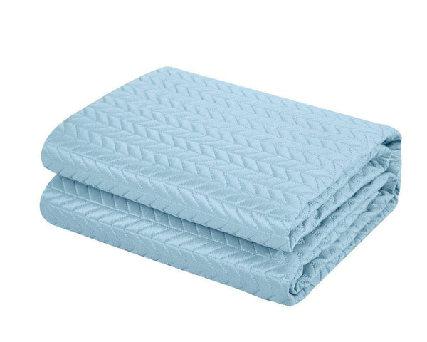 Chic Home Weaverland 3 Piece Stitched Quilt Set