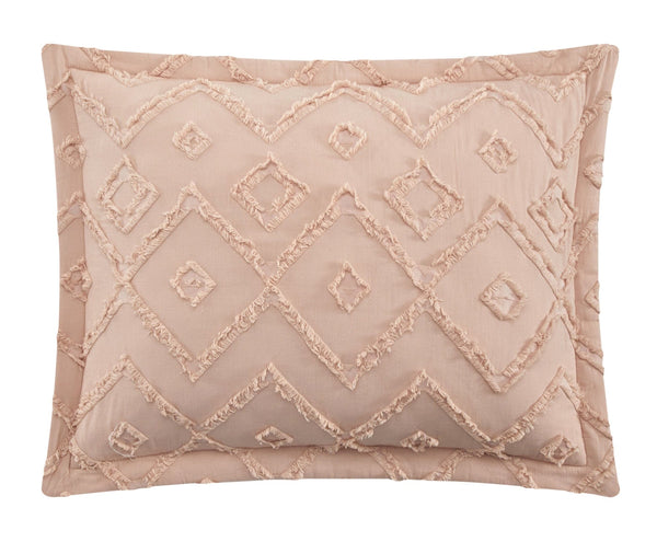 Chic Home Cody 7 Piece Clip Jacquard Cotton Quilt Set