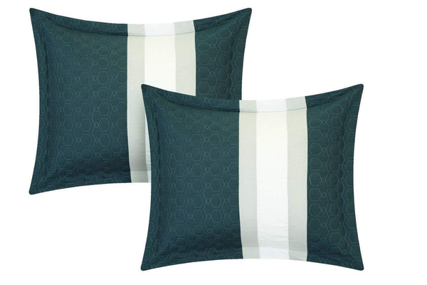 Chic Home Covington 24 Piece Color Block Comforter Set