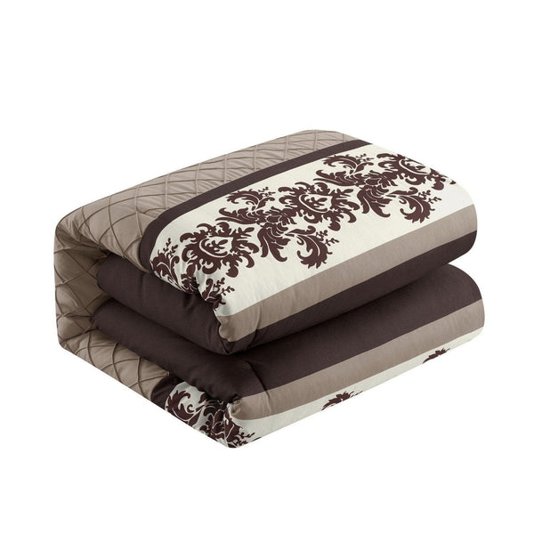 Chic Home Dorian 30 Piece Color Block Comforter Set