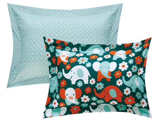 Chic Home Elephant Reprise 8 Piece Cute Elephant Comforter Set