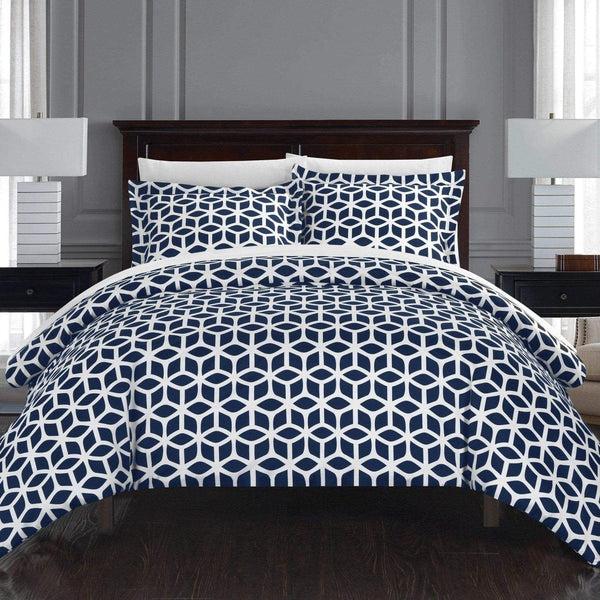 Chic Home Elizabeth 9 Piece Reversible Duvet Cover Set