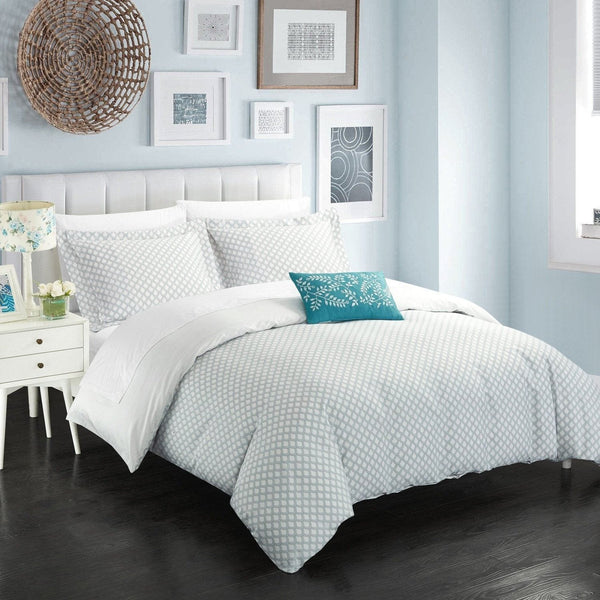 Chic Home Enchanted Garden 4 Piece Cotton Duvet Cover Set