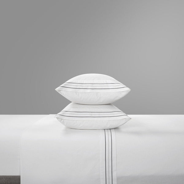 Chic Home Freya 4 Piece Embroidered Cotton Sheet Set