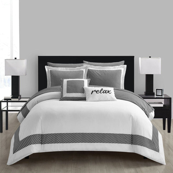 chic home Gibson 9 Piece Hotel Collection Comforter