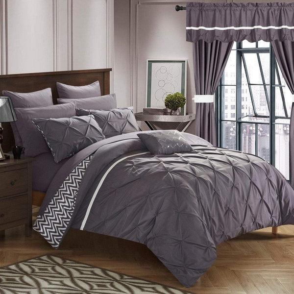 chic home Jacksonville 20 Piece Reversible Comforter Set