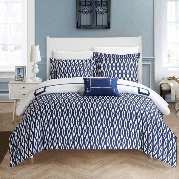 Chic Home Kendall 8 Piece Reversible Duvet Cover Set