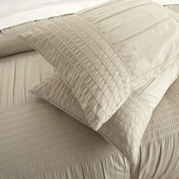 Chic Home Leona 5 Piece Pleated Seersucker Comforter Set