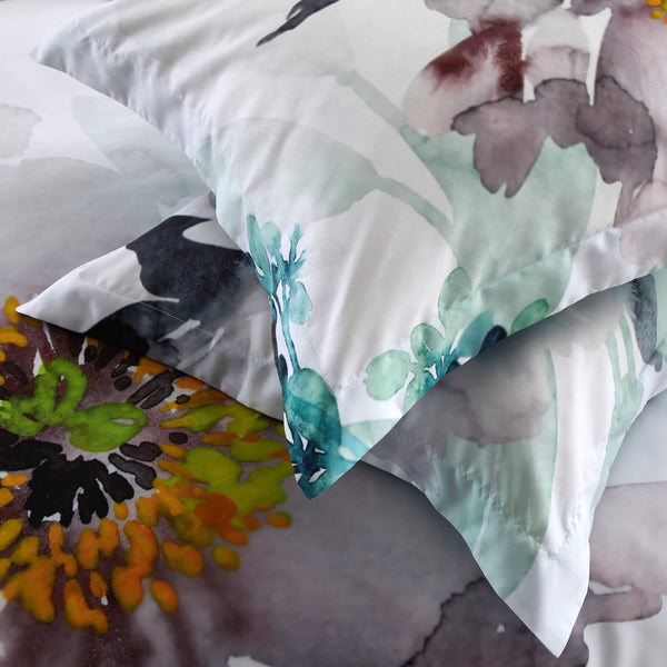 Chic Home Lexie 5 Piece Watercolor Floral Comforter Set