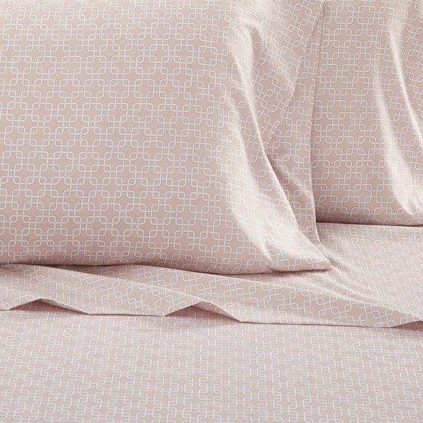 Chic Home Lucille 4 Piece Geometric Pattern Sheet Set