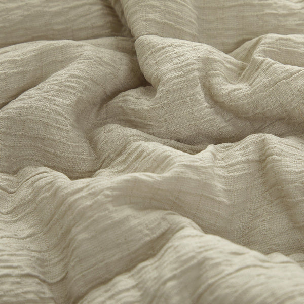 Chic Home Maliah 3 Piece Textured Seersucker Quilt Coverlet Set