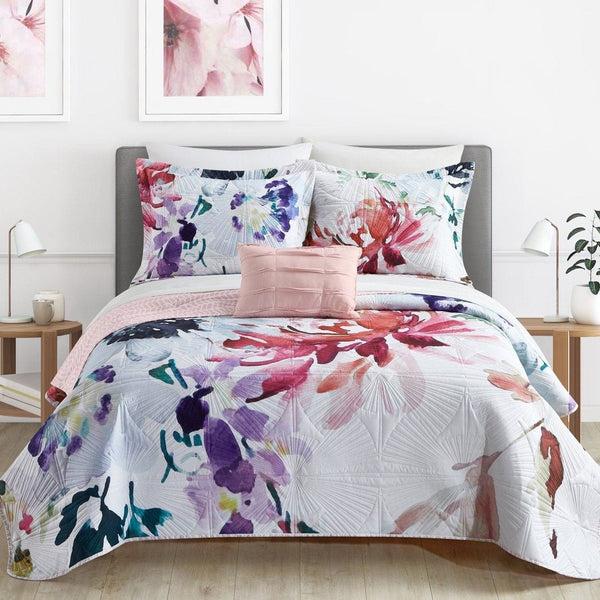 chic home Monte Palace 8 Piece Reversible Quilt Set