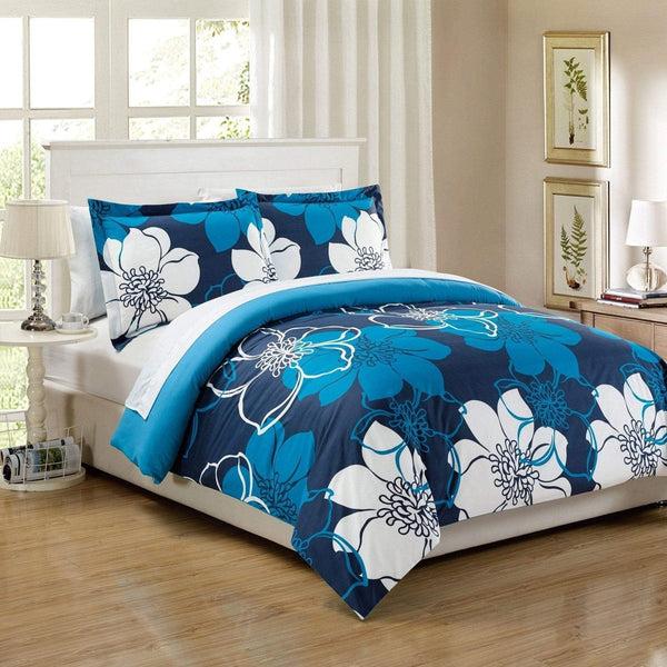 Chic Home Morning Glory 7 Piece Floral Duvet Cover Set