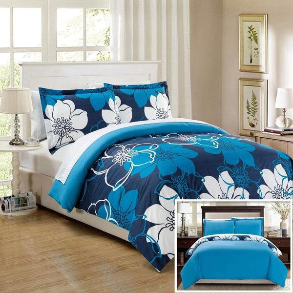 Chic Home Morning Glory 7 Piece Floral Duvet Cover Set