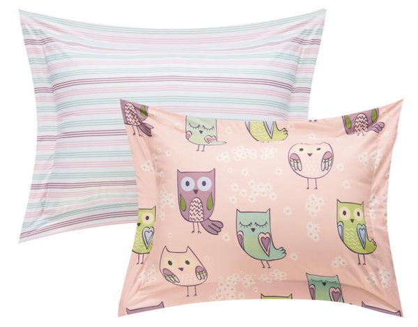 Chic Home Owl Forest 8 Piece Cute Owl Comforter Set