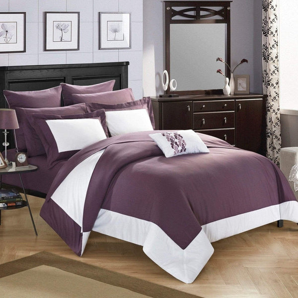 Chic Home Peninsula 10 Piece Reversible Comforter Set