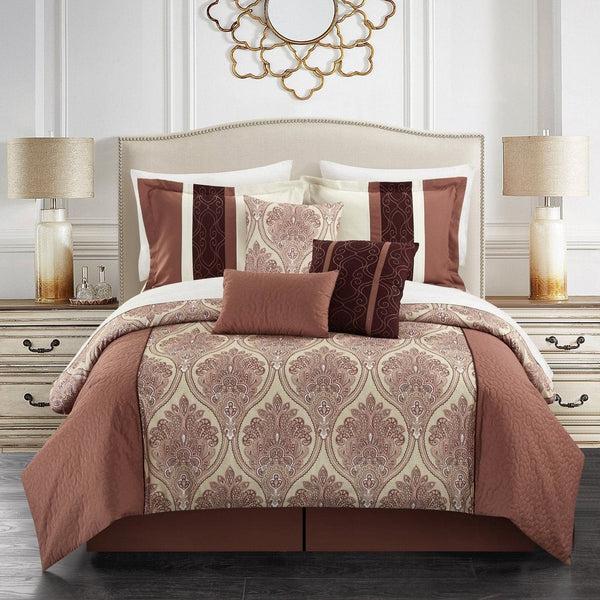 chic home Phantogram 11 Piece Reversible Comforter Set