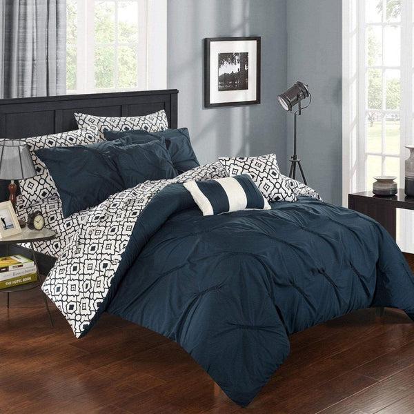 Chic Home Sabrina 10 Piece Reversible Comforter Set