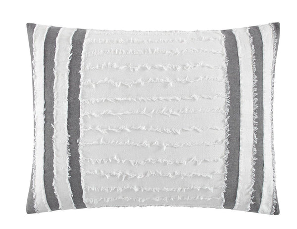 Chic Home Salma 3 Piece Cotton Jacquard Duvet Cover Set