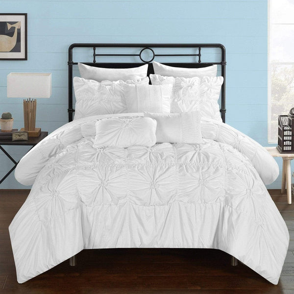 chic home Springfield 10 Piece Floral Comforter Set