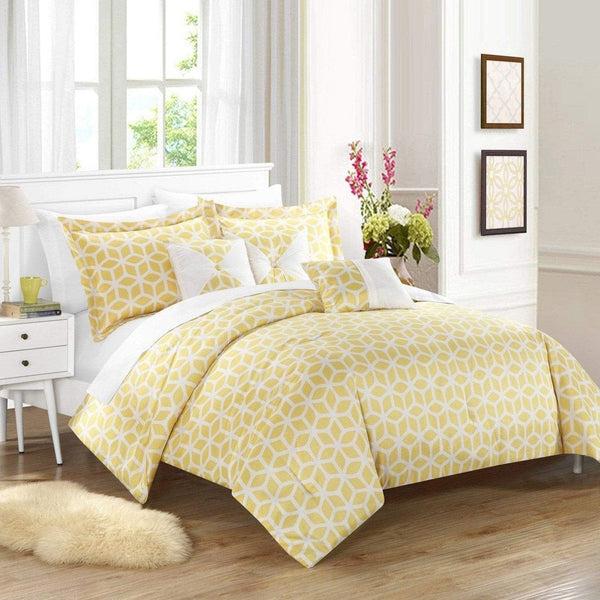 Chic Home Stefanie 10 Piece Reversible Comforter Set