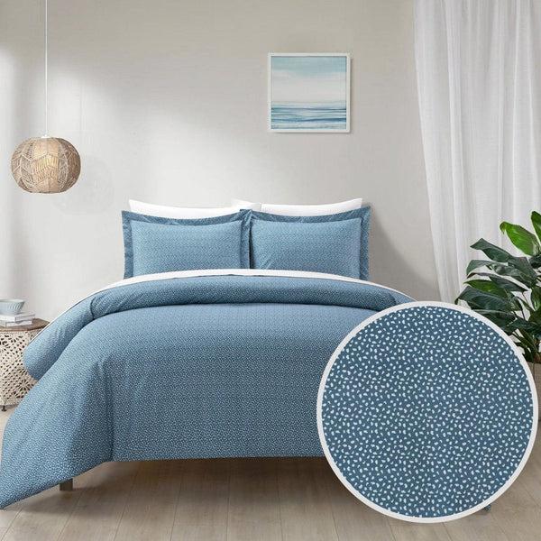 chic home Tyson 3 Piece Spotted Print Duvet Cover Set