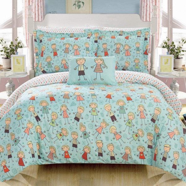 chic home Woodland 8 Piece Reversible Comforter Set